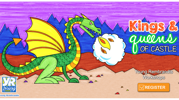 Course Kings and Queens of the Castle Drawing Class image 1