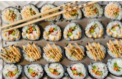 Course ONLINE COOKING WITH CHEF TESS: California Sushi Rolls image 1
