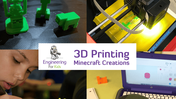 Course 3D Printing: Minecraft Creations image 1