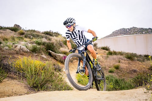 XC Mountain Bike Racer