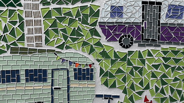 Picture for: Mosaics: Upcycled Wall Art  (Roosevelt)