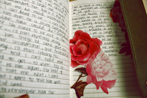 "I am a tangle of thoughts about you."