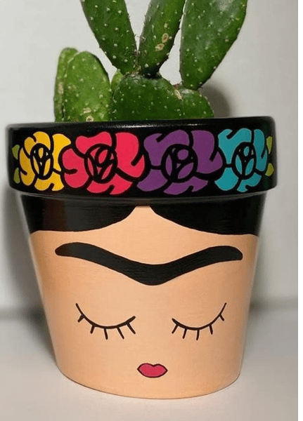 Course Art Meet Up: Frida Kahlo: Flower Pots (Roosevelt 55+) image 1