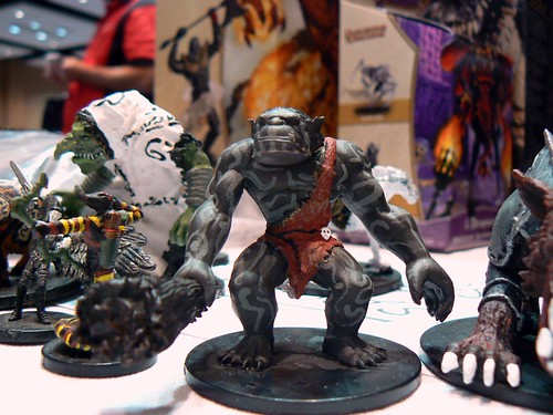 Various repainted figures