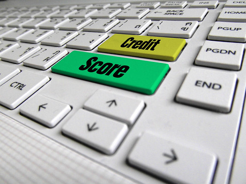Credit Score Keyboard Button
