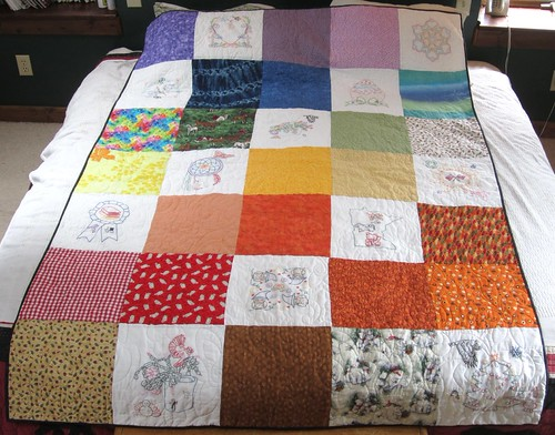 Embroidery Journal Project Quilt