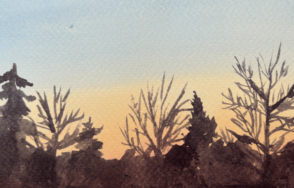 Course Watercolor: Autumn Greeting Cards (ONLINE) image 4