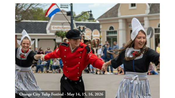Course Bus Tour: Orange City Tulip Festival w/ Historian Dave Bredemus - May 13-15 (Southwest) image 4