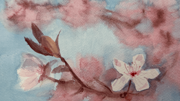 Course Painting: Watercolor Spring Blooms (Edison) ONLINE image 2