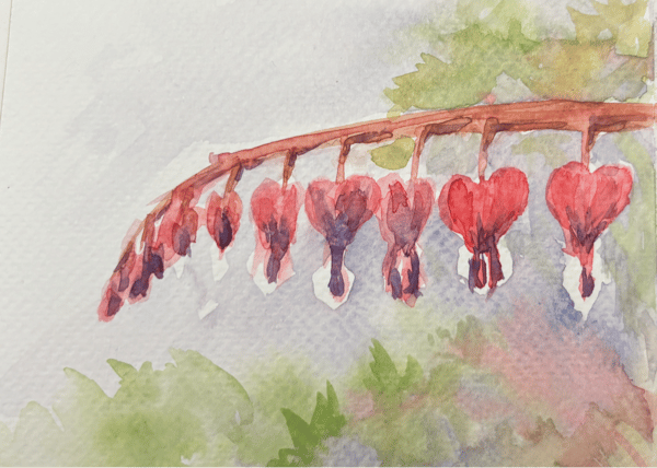 Course Watercolor: Flowers and Ferns Card Making (Edison) ONLINE image 2