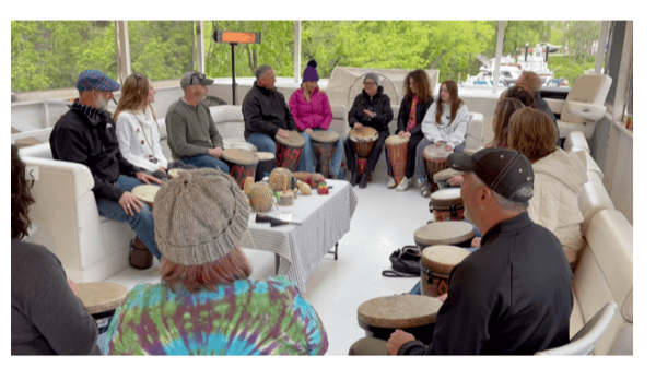 Course Native American: Story of the Beat of a Nation & Drum Circle on the Music Yacht image 3