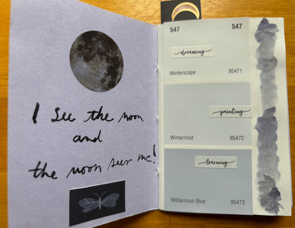 Course Journaling with the Moon (Lake Harriet Upper) image 2
