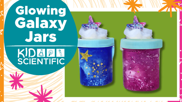 Picture for Glowing Galaxy Jars with Kidcreate Studio