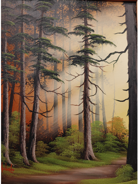 Picture for: Paint Like Bob Ross: Woodland Path
