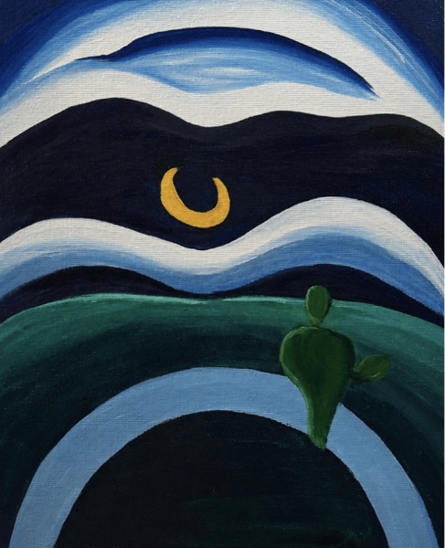 Picture for Paint Like Tarsila do Amaral: The Moon