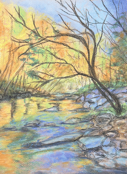Picture for Chalk Pastel Drawing: Fall Colors
