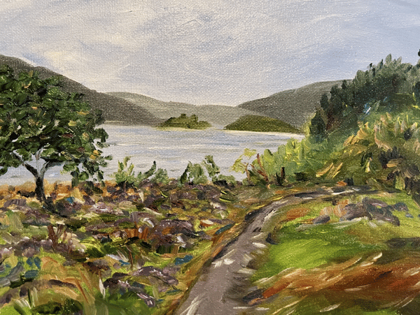 Picture for No Fear Oil Painting: Colorful Landscape