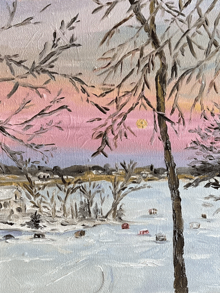 Picture for No Fear Oil Painting