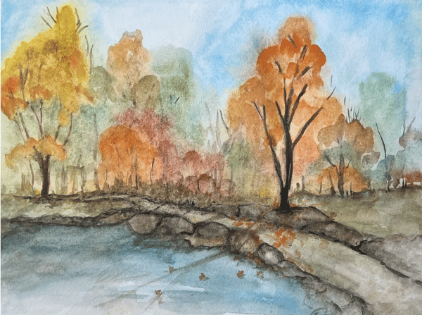 Picture for Watercolor Painting