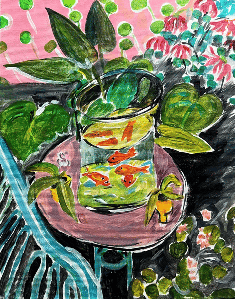Picture for Paint Like Matisse: Goldfish