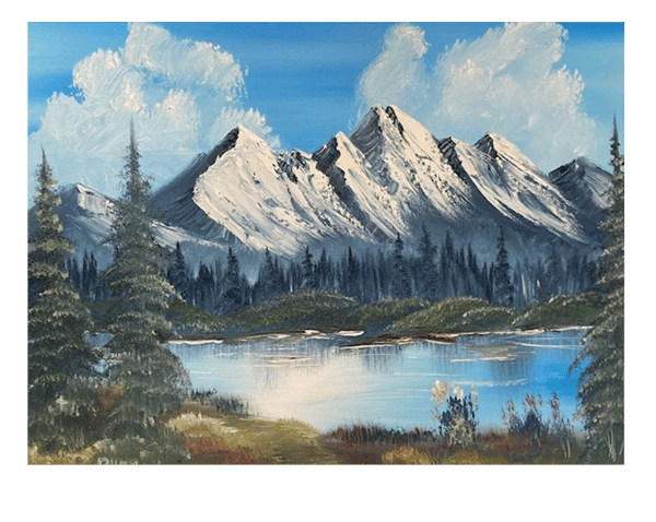 Picture for: Easy Bob Ross Oil Painting with Henry Jay Rupp - Majestic Mountain
