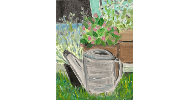 Picture for: No Fear Oil Painting: Spring Garden