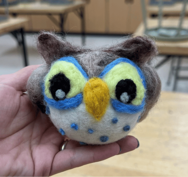 Picture for: Needled Felted Owl