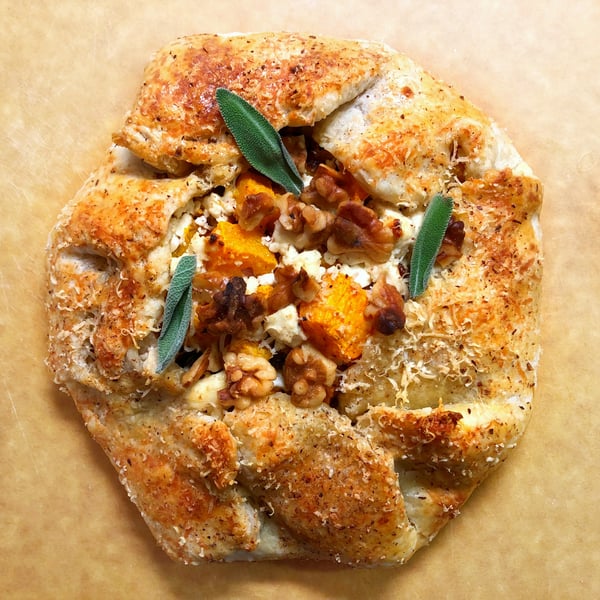 Picture for Online: Savory Galette and Apple Strudel