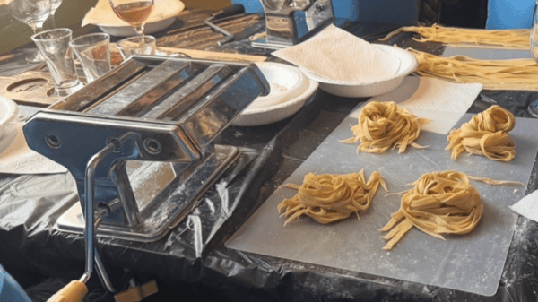 Picture for Pasta from Scratch with Alfredo Sauce