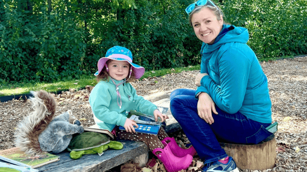 Image for Saturdays with ECFE:  Nature Play Area (Birth-five years old)