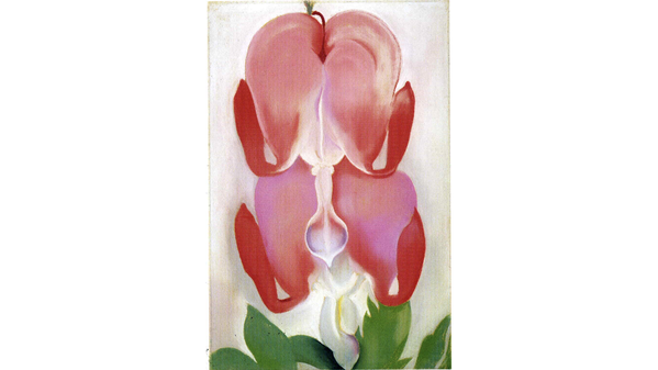 Picture for Georgia O'Keeffe - Bleeding Hearts Acrylic Painting