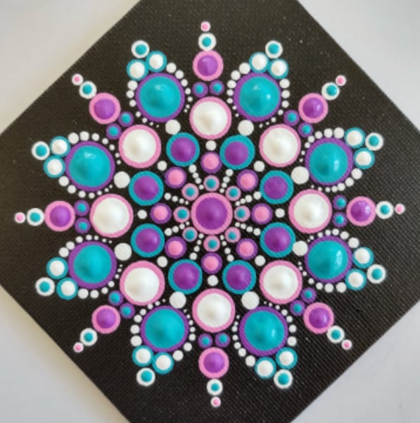 Image for Creative Calm: Mandala Dot Painting