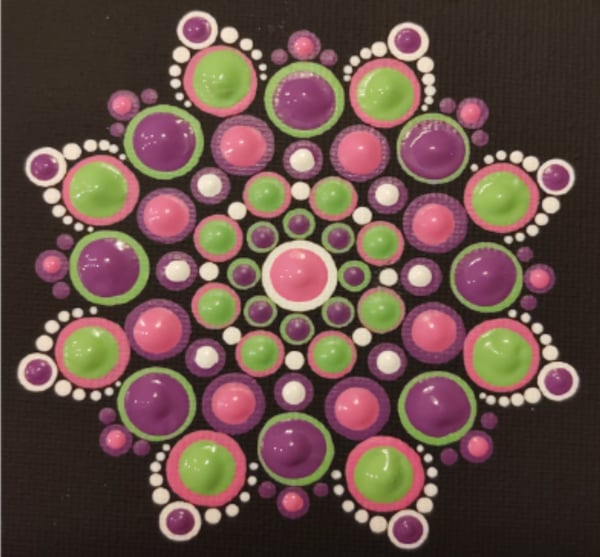 Image for Creativity and Connection: Dot Painting