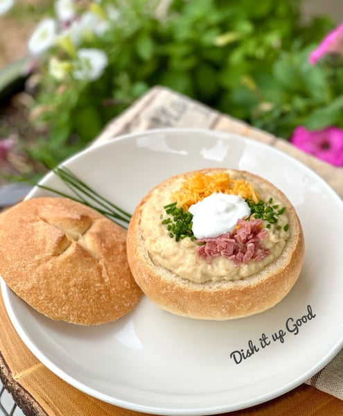 Picture for: Soups & Bread Bowls: Creamy Chicken & Wild Rice, Loaded Potato, & Italian Bread BOWLS! (Instant Pot® or Stove Top)