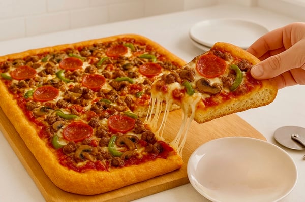 Image for Pizza Perfection! Mama’s Focaccia Pan-Style & Pretzel Crust Pizzas