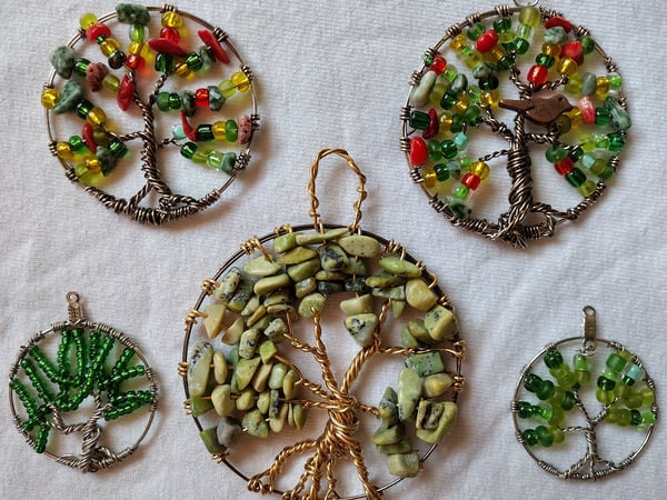 Picture for: Beaded Tree Pendant (Ages 12 & Up)