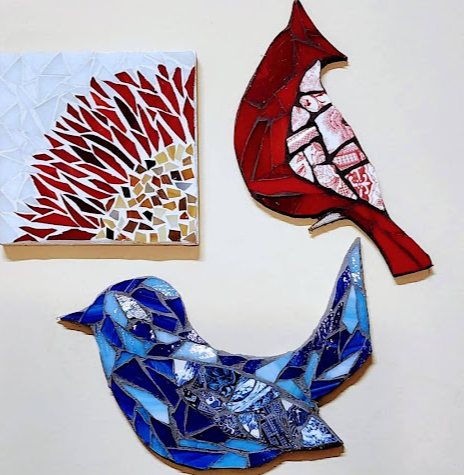 Picture for: Mosaics: Flower/Cardinal/Bluebird (Ages 15 & Up)