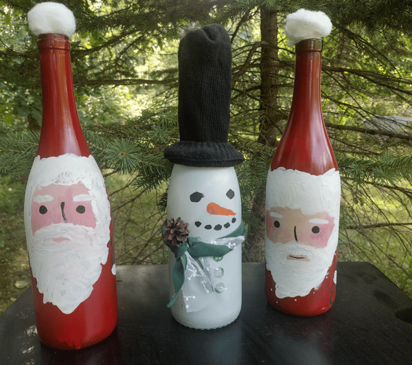 Picture for: BOTTLE SANTA OR SNOWMAN (Ages 10 & Up)
