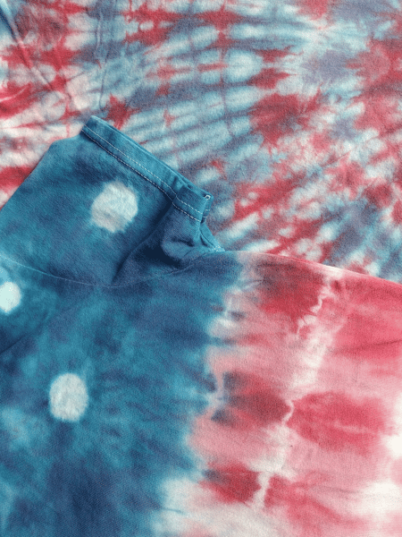 Picture for: RED WHITE & BLUE TIE-DYE  (Ages 6 - 12)