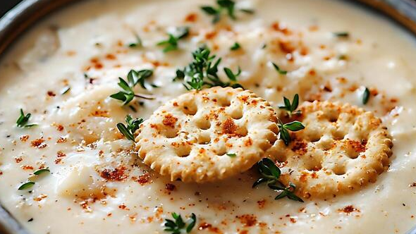 Image for Soup with Homemade Crackers