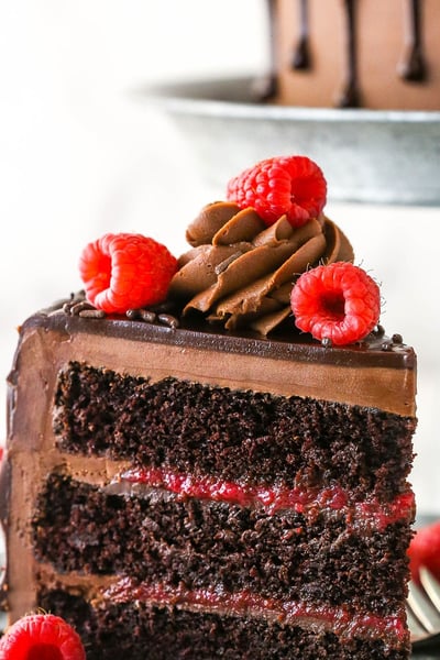 Picture for: Date Night with a Layered Raspberry cake