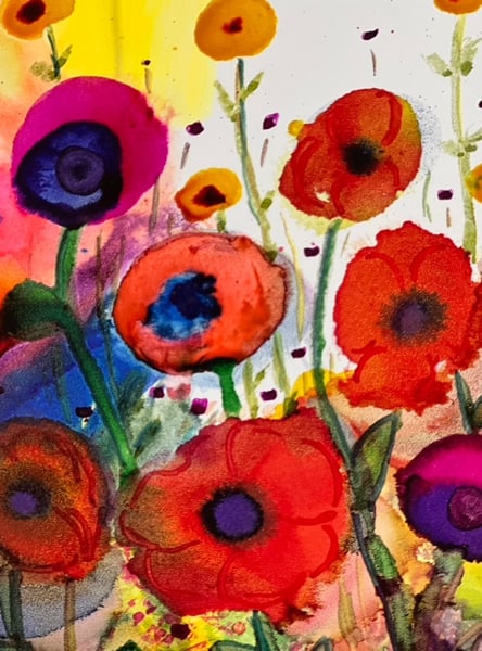 Picture for: Alcohol Inks Garden