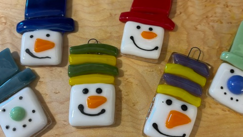 Picture for: NEW! Sassy Snowpeople! 5 Ornaments
