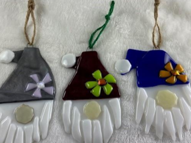 Picture for: New!  Fused Glass Ornaments Class - Select Your 3!