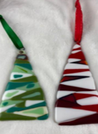 Picture for: New!  Fused Glass Elegant Large Tree Ornament