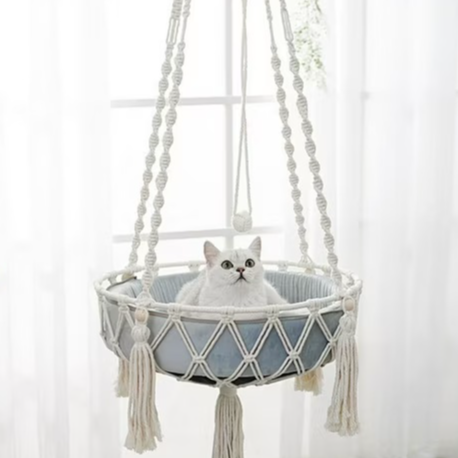 Picture for: NEW! Macrame Cat Hammock