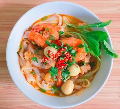 Picture for: Laksa: Singapore Curry Noodle Soup Online via Zoom