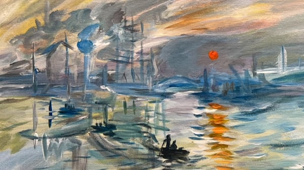 Picture for: Paint Like Monet - Impression Sunrise