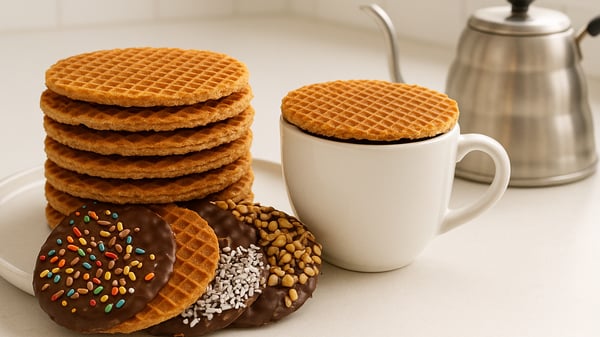 Picture for: Classic European Sweetheart Delights: Tiramisu & Stroopwafels