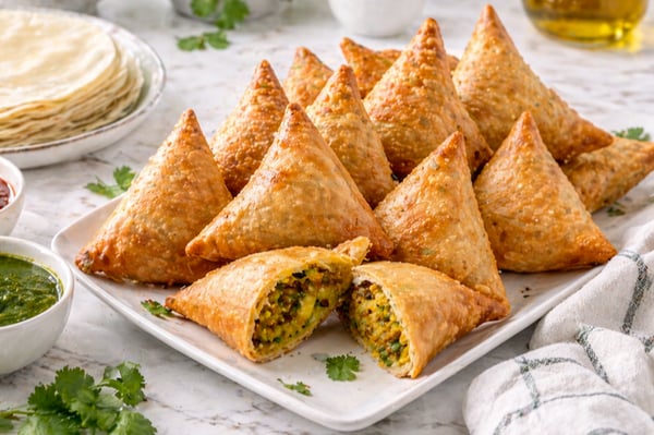 Picture for: Art of Samosas: Scratch-made Wrappers, Flavorful Filling, & 3 Ways to Cook!